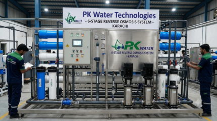 Automatic Industrial Water Softener Plant - PK Water Technologies