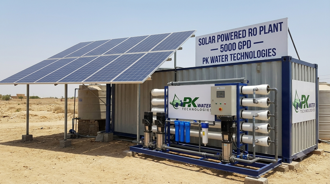 solar-powered-ro-plant-5000-gpd-pk-water-technologies Solar Powered RO Plant 5000 GPD - PK Water Technologies
